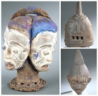 3 Nigerian style objects. 20th century.