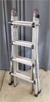 F3 Franklin Multifold Ladder 17ft Aluminum