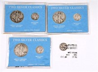 Lot #4218 - (3) “Three Silver Classics Sets”