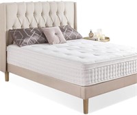 12" Euro Top Pocket Spring Hybrid Mattress, Queen