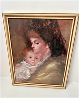 1960'S "MOTHER LOVE" BY GENTILINI IN VTG FRAME