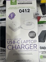RETRAK USB C LAPTOP CHARGER RETAIL $40