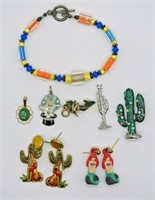Colorful and Fun - 8 Piece Jewelry Set