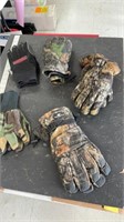 Camouflage gloves