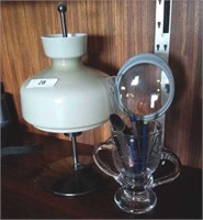 ELECTRIC DESK LAMP - MAGNIFING GLASS