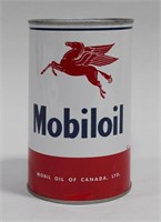 MOBILOIL MOTOR OIL CAN