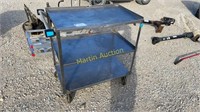 stainless steel shop cart