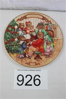 1989 Avon Christmas Plate