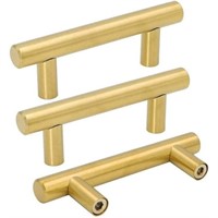 2-1/2in Hole Centers  10 Pack Goldenwarm Brushed B