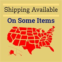 Shipping is available on most items