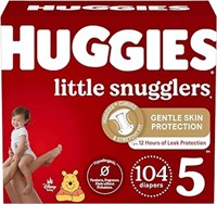 SEALED - Huggies Little Snugglers Baby Diapers, Si