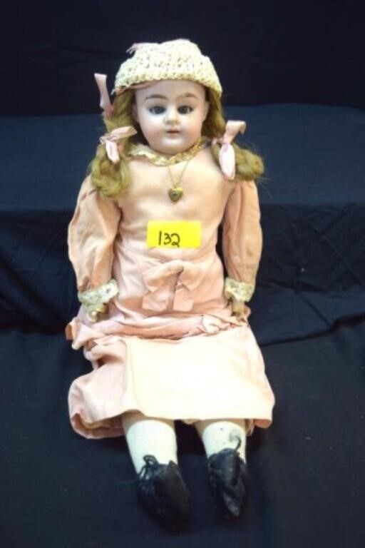 Antique Doll with Marking Alma shown in picture