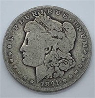 1891-O Morgan Dollar (New Orleans)