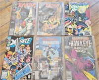 Lot of 6 Comics Hawkeye Xforce