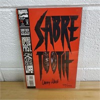 Lot Of 1 Signed Sabre Tooth Aug #1 Comicbook