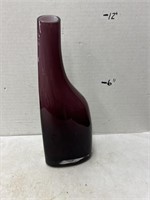 Purple Glass Vase