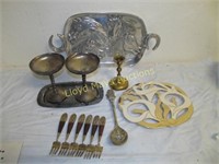 Vintage Metal Ware- Brass / Silver Plate