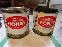 2 honey pails