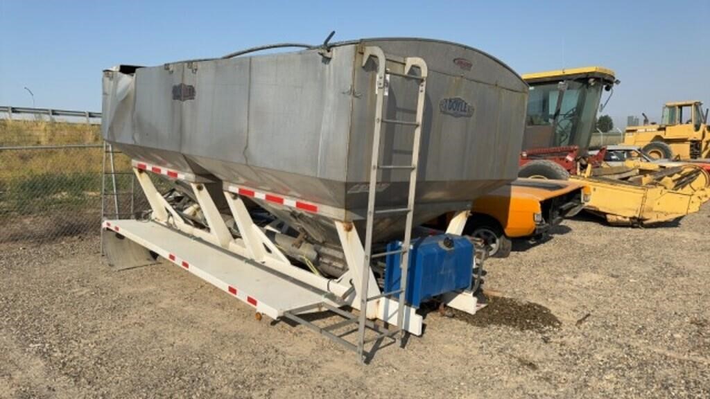 16' Doyle Stainless Steel Box W/ Auger