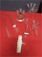 Lot of Chemglass laboratory glassware