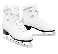 FS Figure Skates - White - Size 8 M 9 W