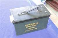 Metal Ammo Box for 640 30cal Blanks