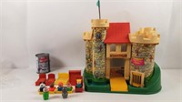 Chateau Fisher Price, personnages et accesoires