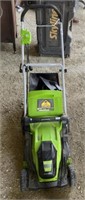 Green Works Electric Mower