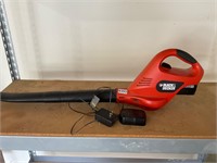Black and Decker Rechargeable Blower