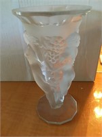 Lalique Vase (some chips on top)