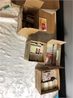 (4) SMALL BOXES OF MISCELLANEOUS BASEBALL CARDS