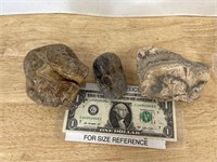 Banded chert ? Montana miss agate stones rocks
