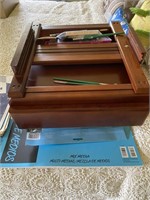 Vintage Table-Top Artists Easel & Supplies