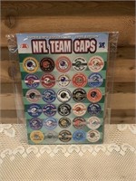 1995 NFL SUPER BOWL MILK CAP POGS SET