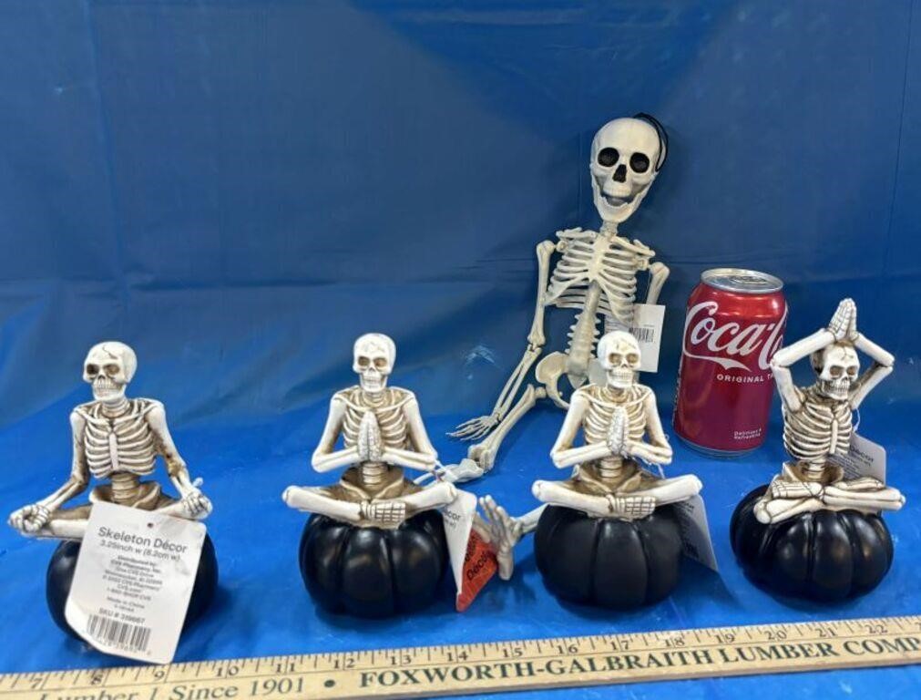 Halloween Yoga Skeletons & More