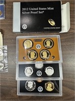 2012 PROOF COIN SET SILVER