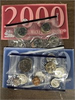 2000 P&D UNC COIN SET