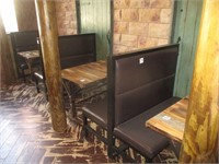 (3) 4 SEAT BOOTHS