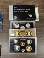2011 PROOF COIN SET SILVER