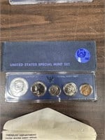 1967 SPECIAL MINT COIN SET SILVER JFK