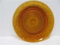 Tiara amber round tray