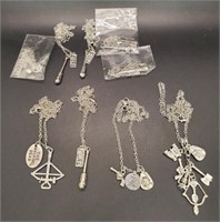 (D) The Walking Dead Necklaces (20" and 22" long)