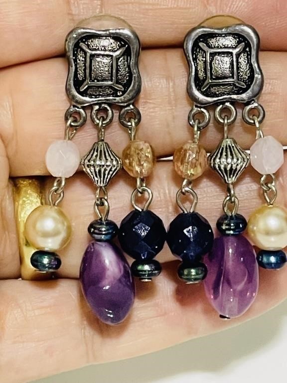 Vintage chandelier earrings