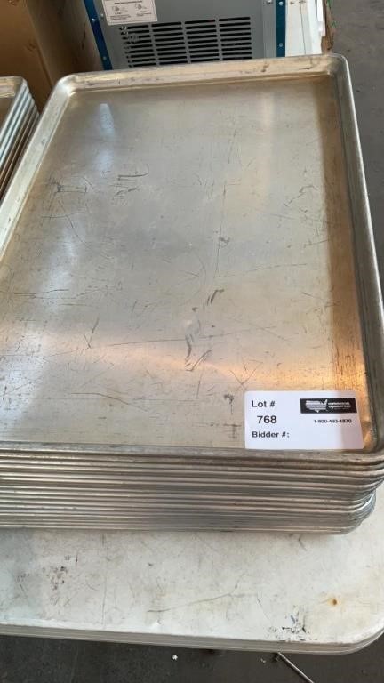 1 LOT 20 FULL SIZE COOKING/BAKING PANS SHEET.