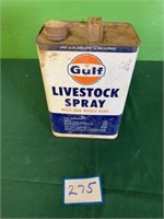 Gulf Livestock Spray 1 Gal. Can
