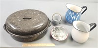 Country Kitchen Enamelware Lot Collection