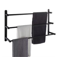 WFF4744  KOKOSIRI Towel Bars Matte Black B5002BK