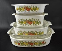 Corningware Spice of Life Casserole Dishes