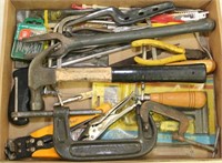 lot to include hammer, ball joint tool, C clamps,