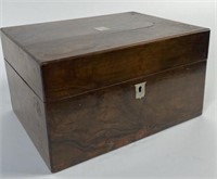 19TH C. ENGLISH TRAVEL BOX